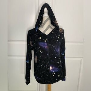Solar System Zip Up Hoodie